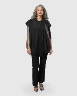 Essential Tekbika Go-To Vest Jacket, Black