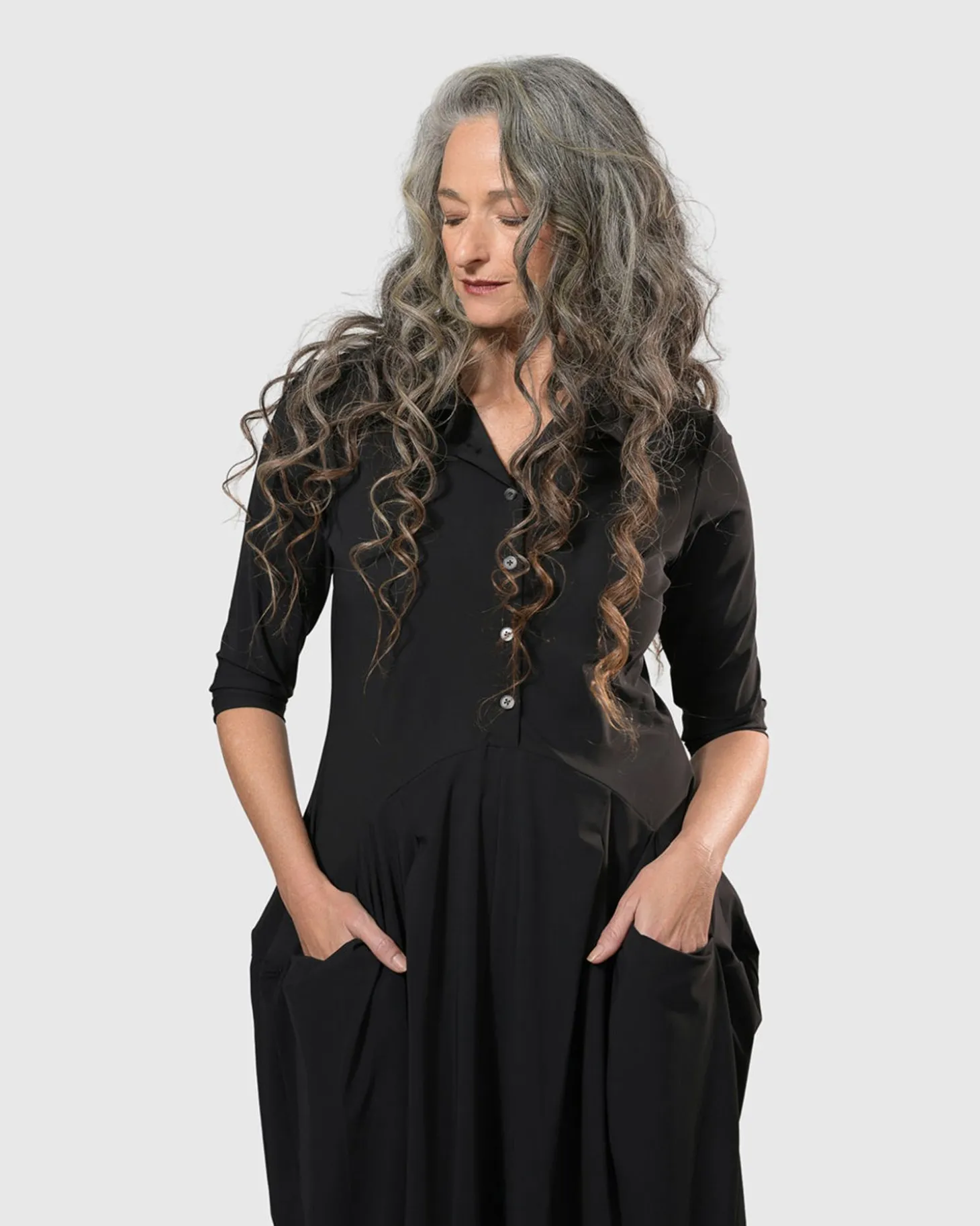 Essential Tekbika Signature Pocket Dress, Black