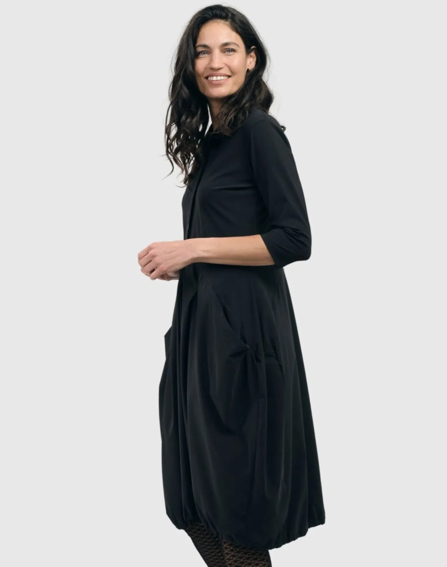 Essential Tekbika Signature Pocket Dress, Black