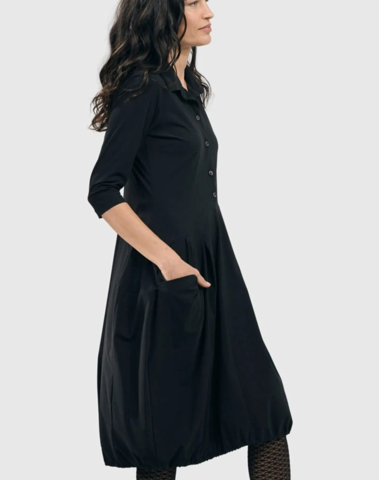 Essential Tekbika Signature Pocket Dress, Black