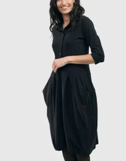 Essential Tekbika Signature Pocket Dress, Black