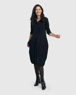 Essential Tekbika Signature Pocket Dress, Black