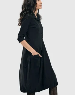 Essential Tekbika Signature Pocket Dress, Black