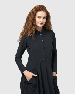 Essential Tekbika Signature Pocket Dress, Black