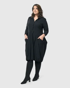 Essential Tekbika Signature Pocket Dress, Black