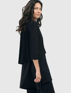 Essential 2-Tone Crop Cardigan, Coffee