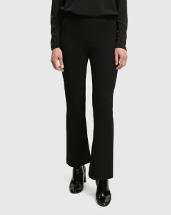 Essential Toned Up Flare Pants, Black
