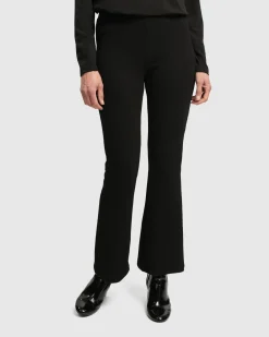 Essential Toned Up Flare Pants, Black