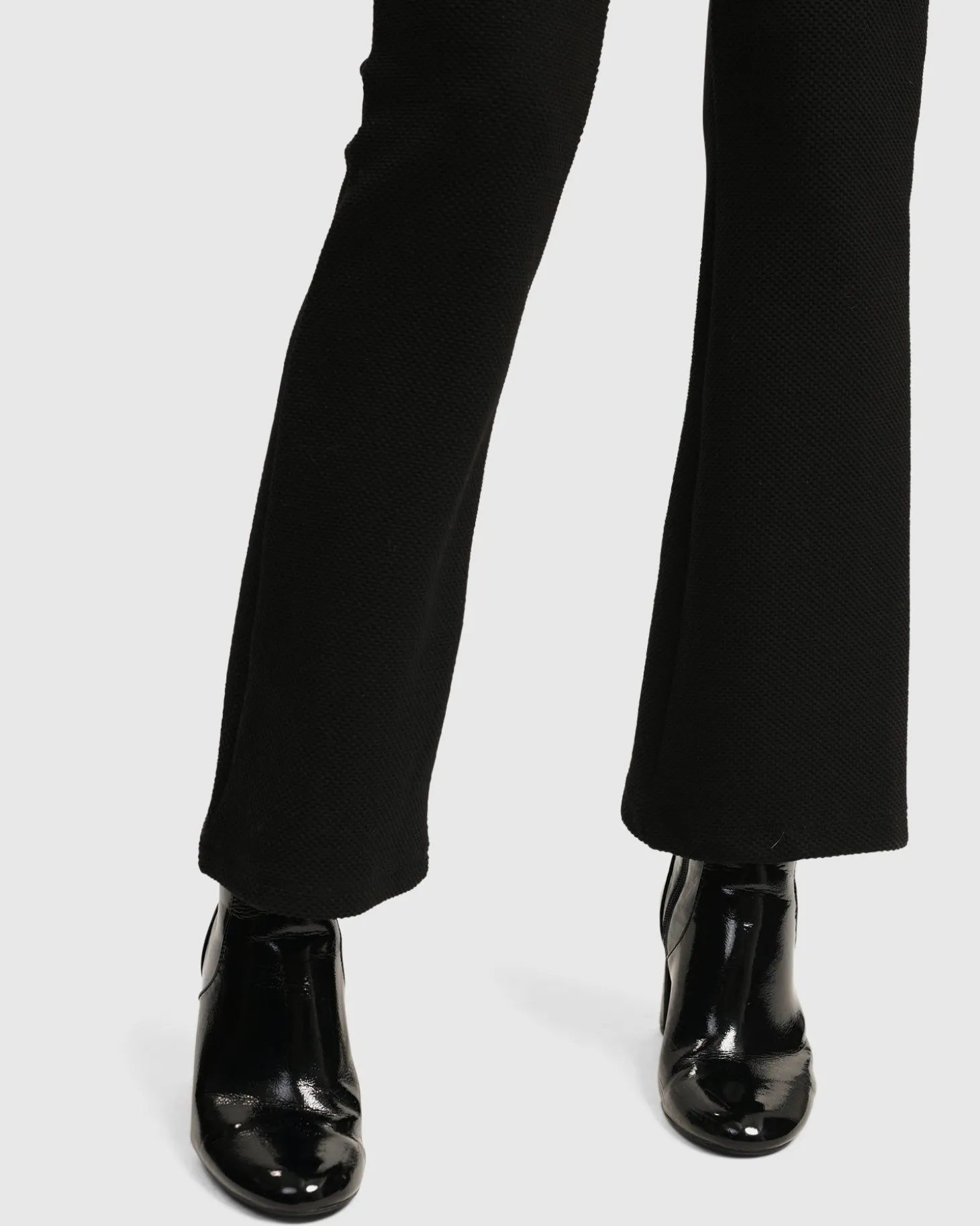 Essential Toned Up Flare Pants, Black