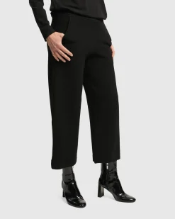 Essential Toned Up Flare Pants, Black