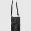 Flat Stash Pouch Bag, Black