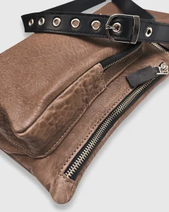 Flat Stash Pouch Bag, Wood