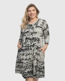 Flirty A Line Dress, Script