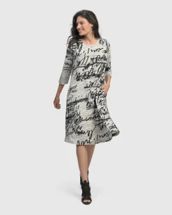 Flirty A Line Dress, Script