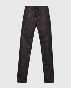 Floral Iconic Stretch Jeans, Chocolate