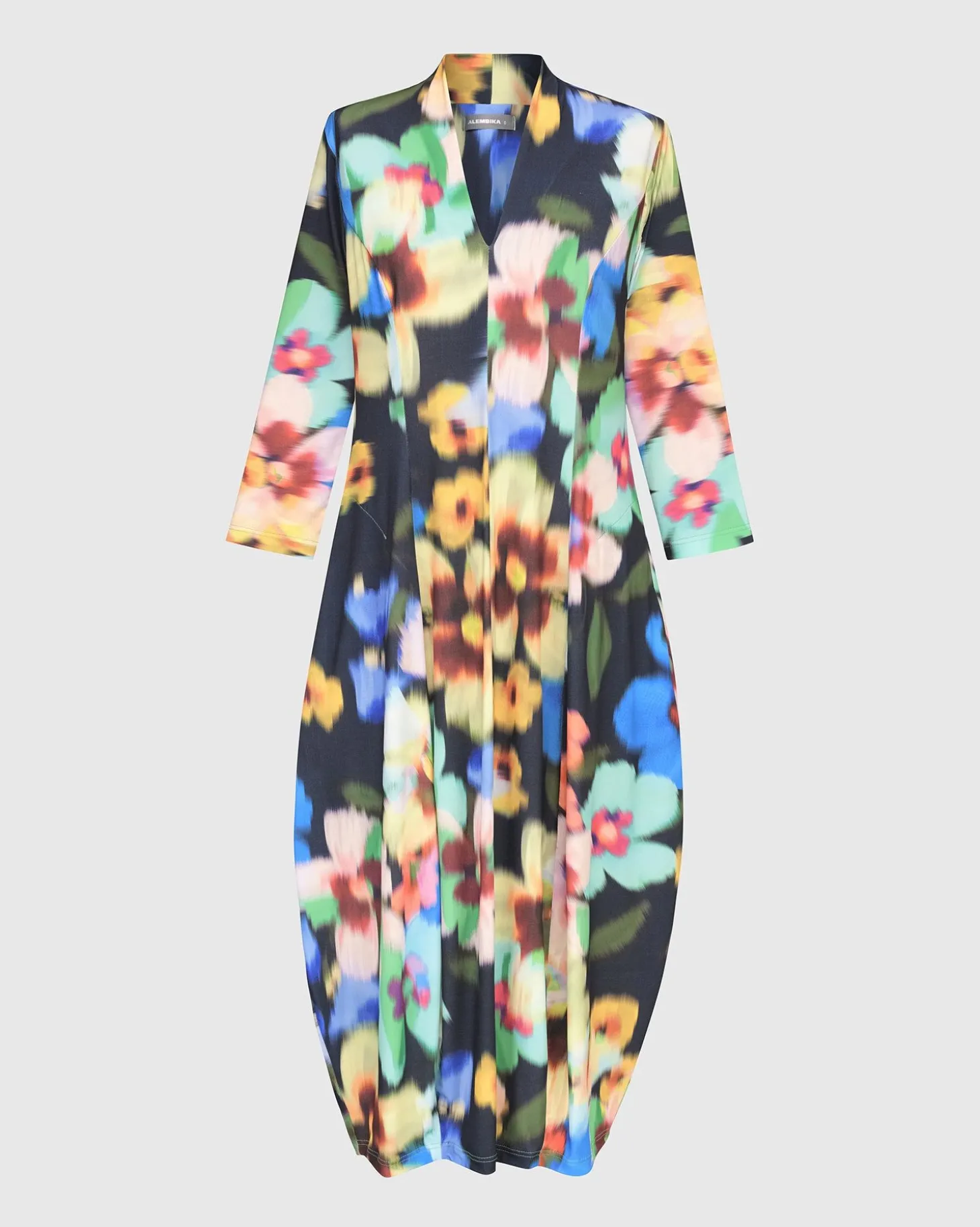 Forget-Me-Not Cocoon Dress, Garden