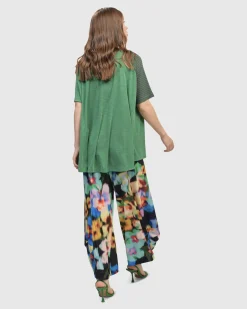 Forget-Me-Not Punto Pants, Garden