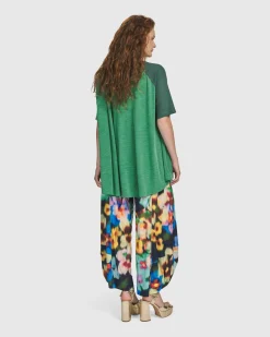 Forget-Me-Not Punto Pants, Garden
