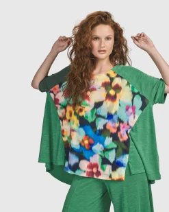 Forget-Me-Not Trapeze Top, Garden