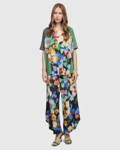 Forget-Me-Not Trapeze Top, Garden