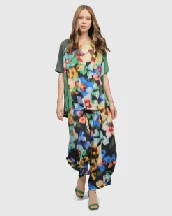 Forget-Me-Not Trapeze Top, Garden