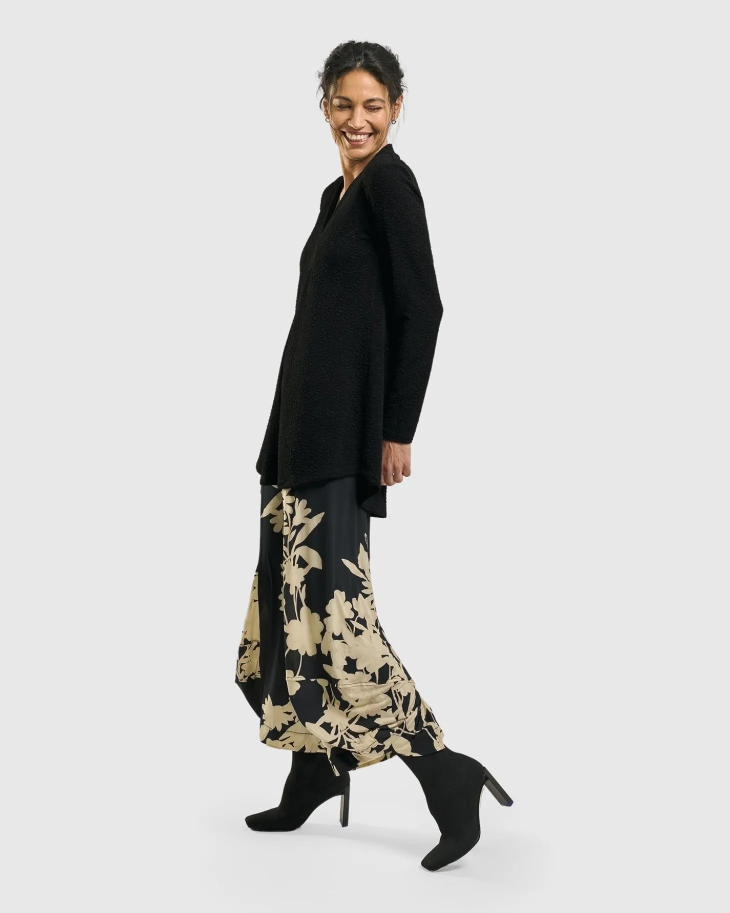 Frances Punto Pants, Floral