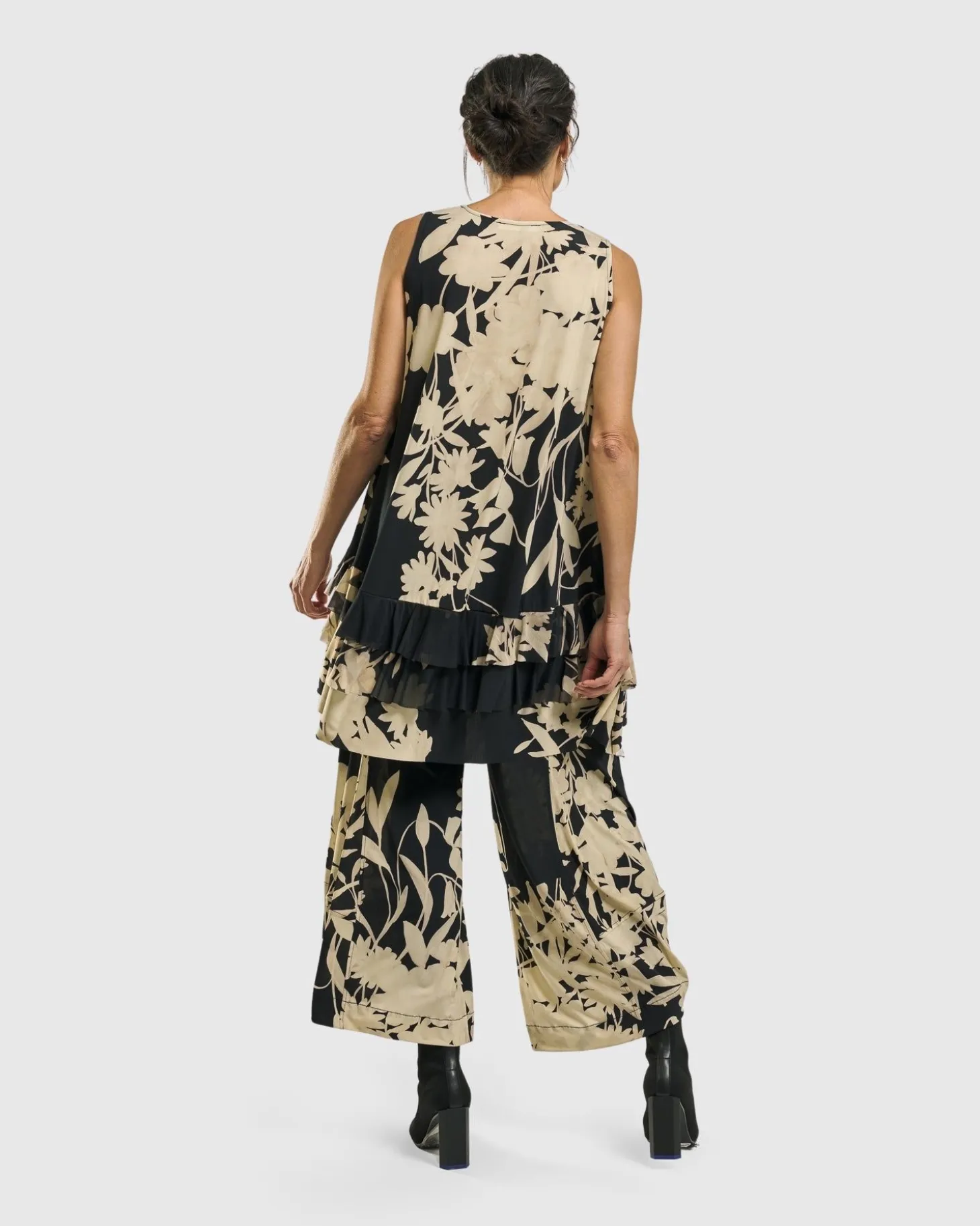 Frances Punto Pants, Floral