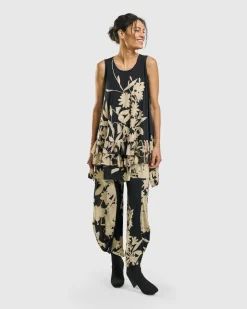 Frances Punto Pants, Floral