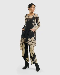 Frances Punto Pants, Floral