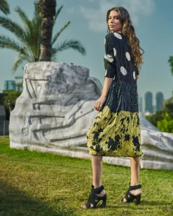 Galliano Relaxed Dress, Mix