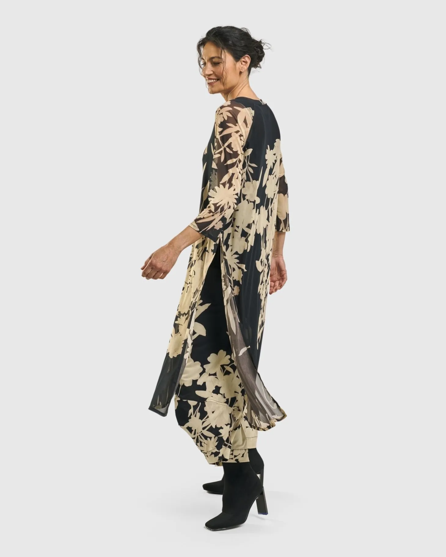Gardenia Tunic Dress, Floral