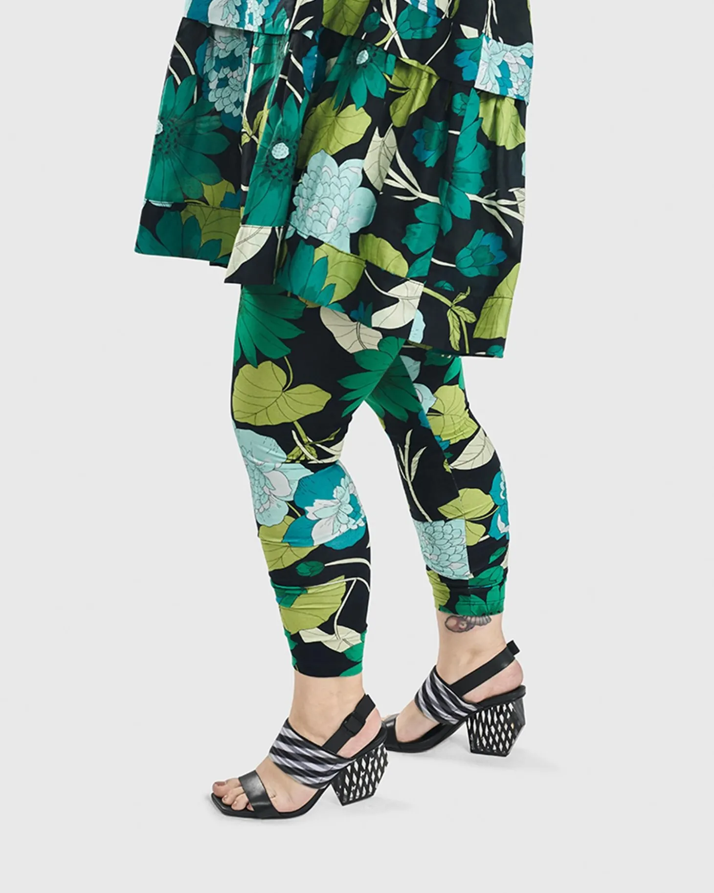 Garden Leggings, Floral