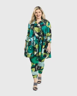 Getaway Tunic Blouse, Floral