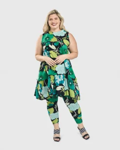 Getaway Tunic Blouse, Floral