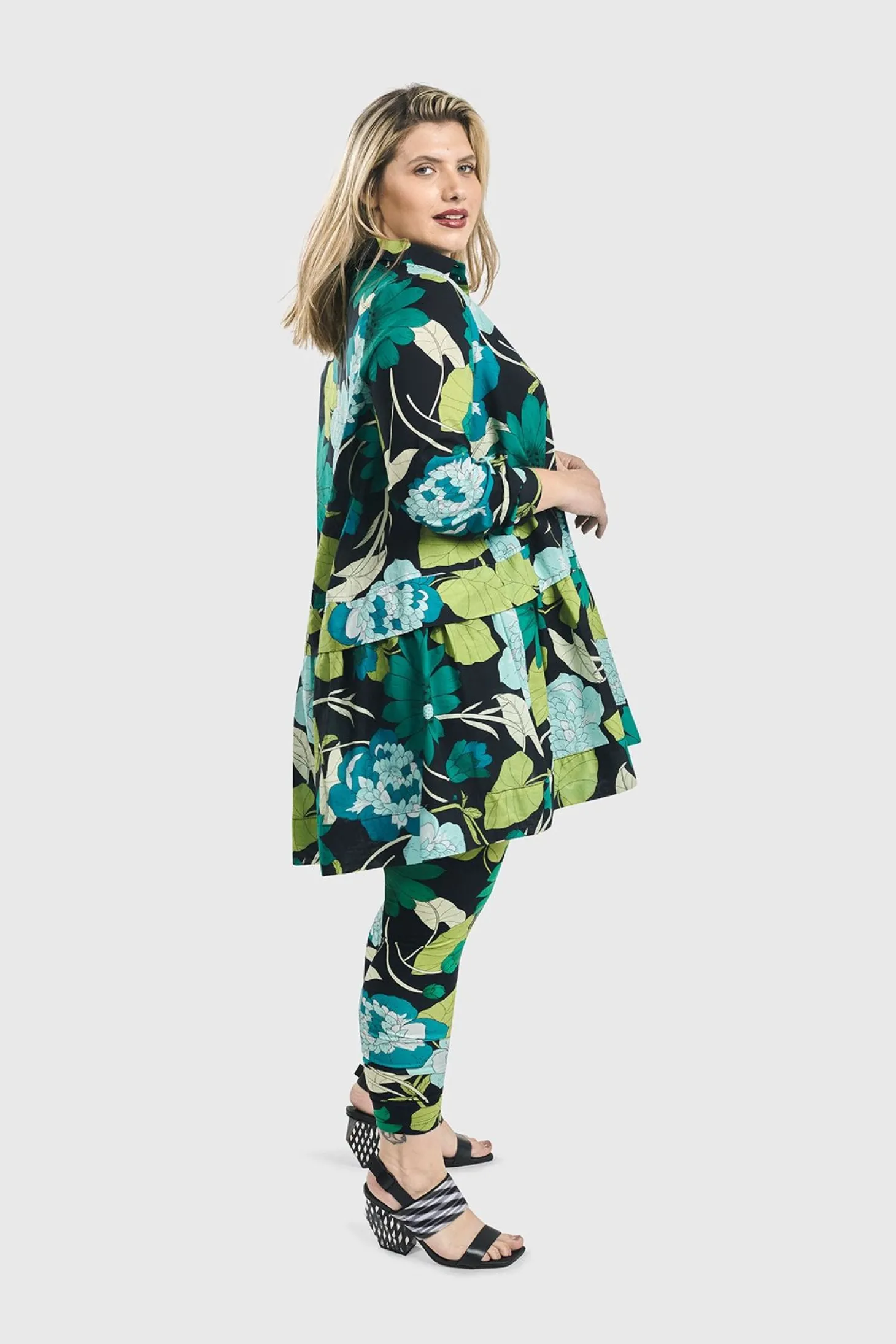 Getaway Tunic Blouse, Floral