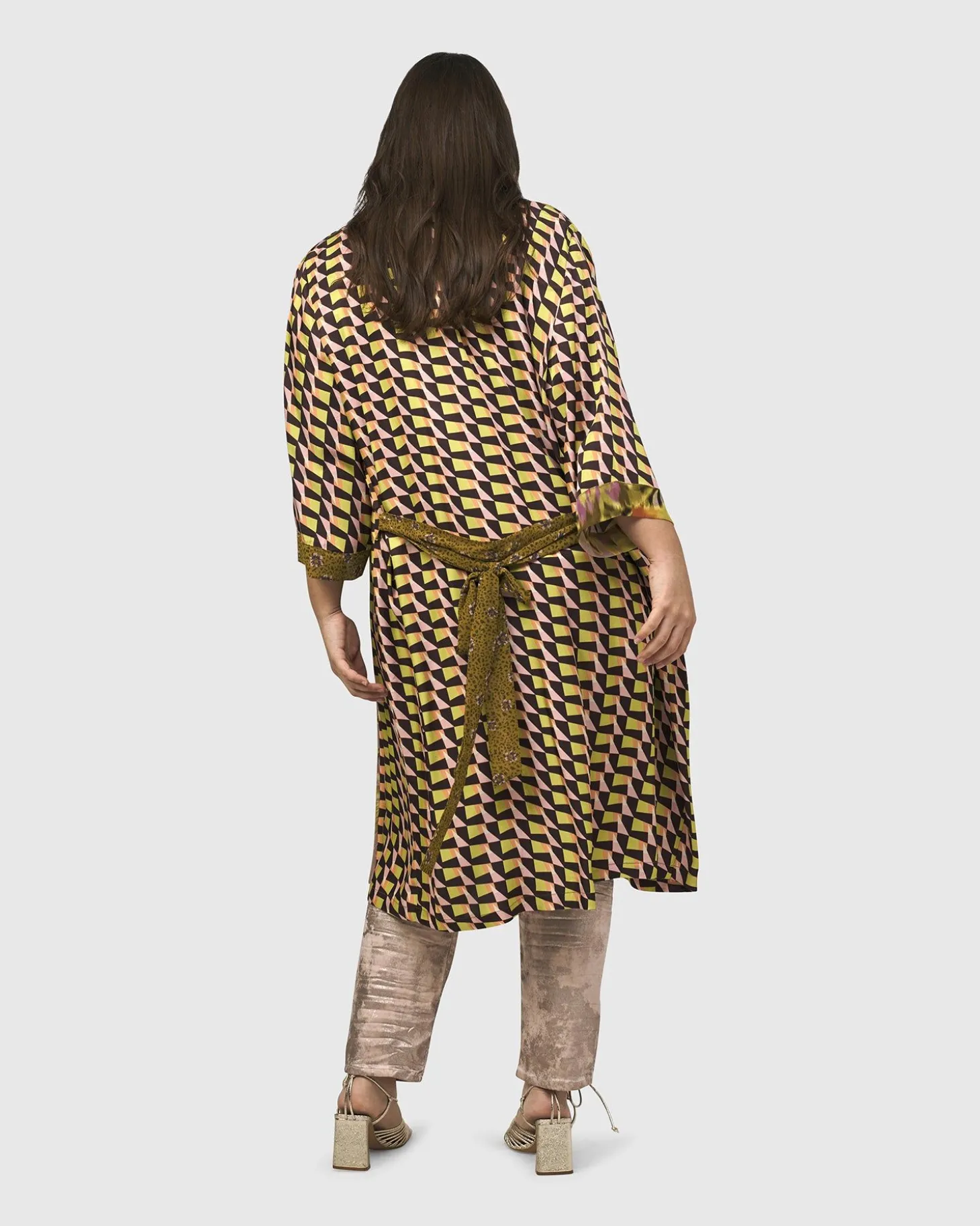 Godard Smoking Jacket, Geometric
