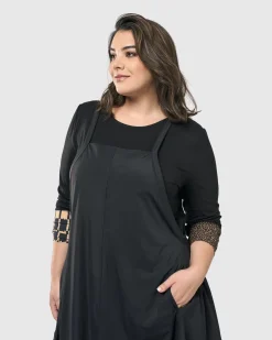 Go-To Long Sleeve Top, Coffee