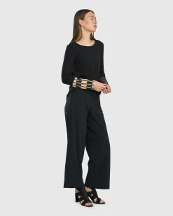 Go-To Long Sleeve Top, Coffee