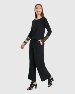 Go-To Long Sleeve Top, Coffee