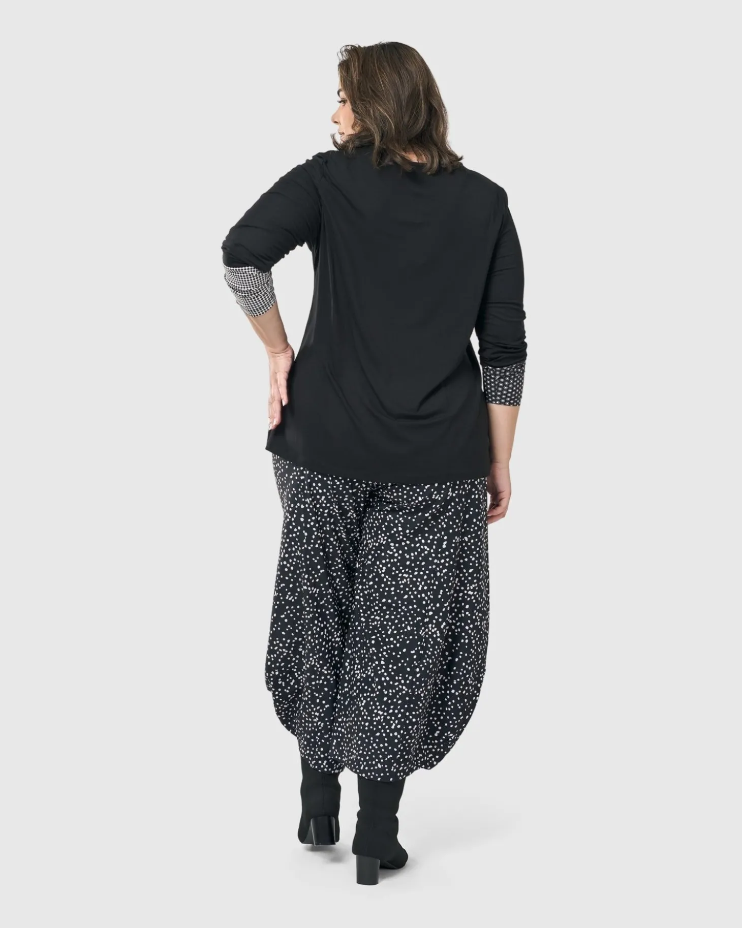 Go-To Long Sleeve Top, Mono