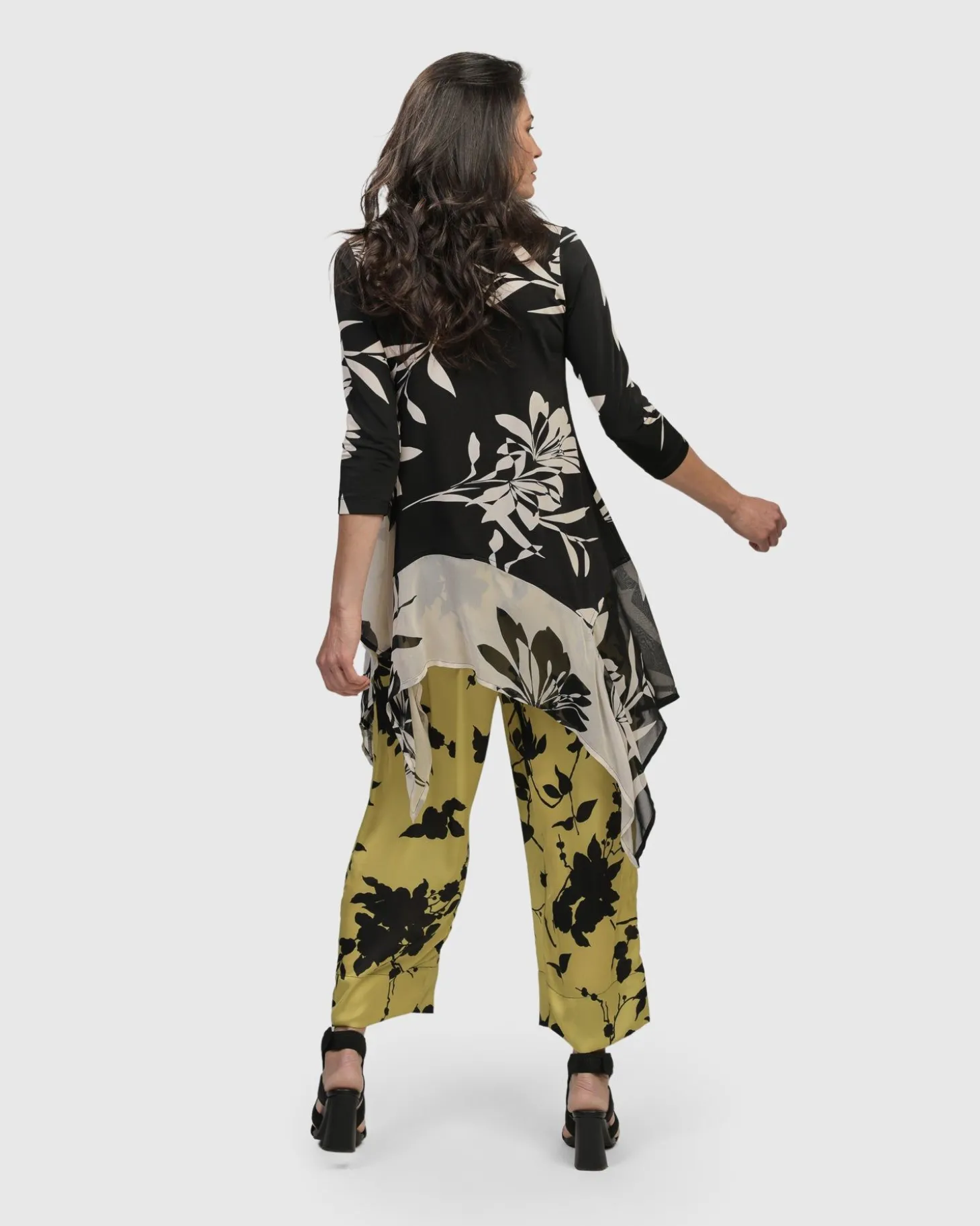 Happy Hour Tunic Top, Floral