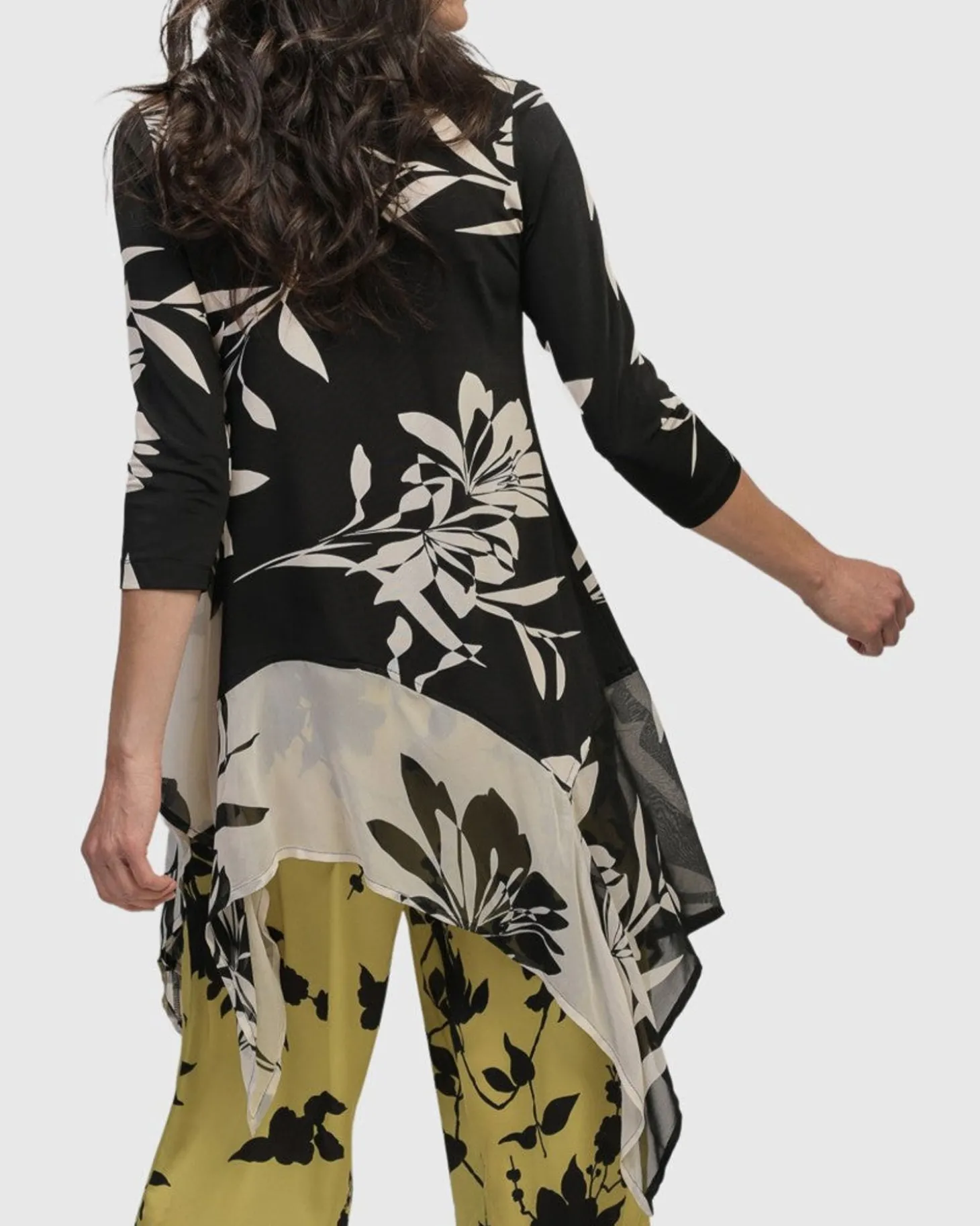 Happy Hour Tunic Top, Floral