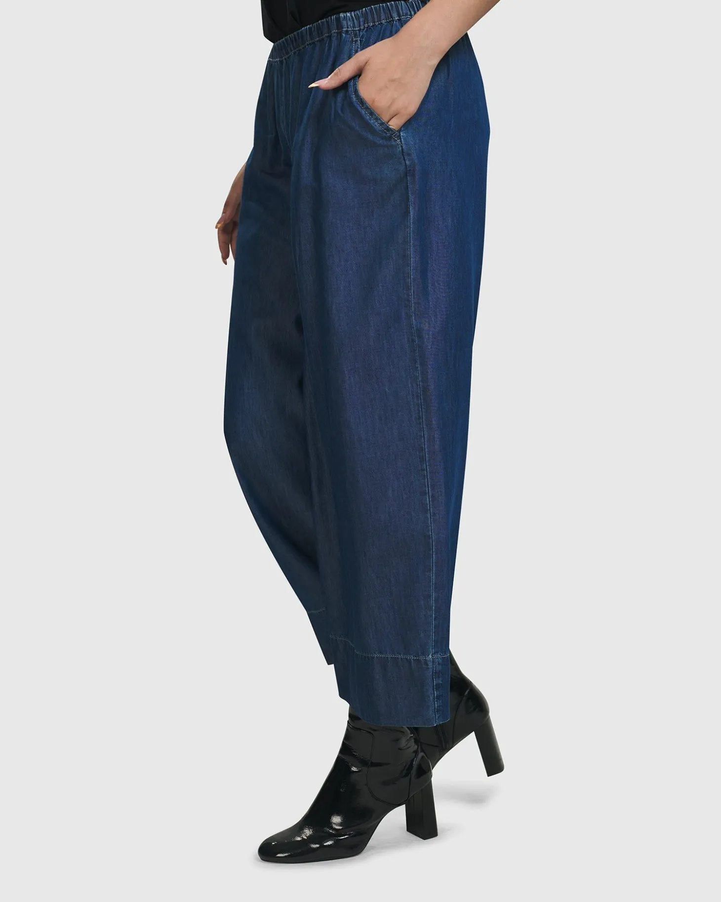 Hestia Pants, Denim