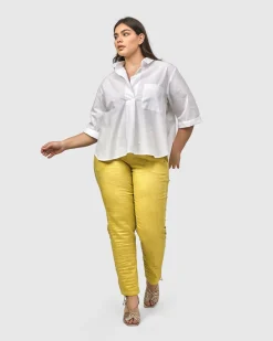 Iconic Stretch Jeans, Honey Snake
