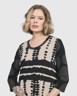 Incan Trail T-Shirt Dress, Savanna