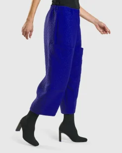 Jacquard Tapestry Pants, Royal
