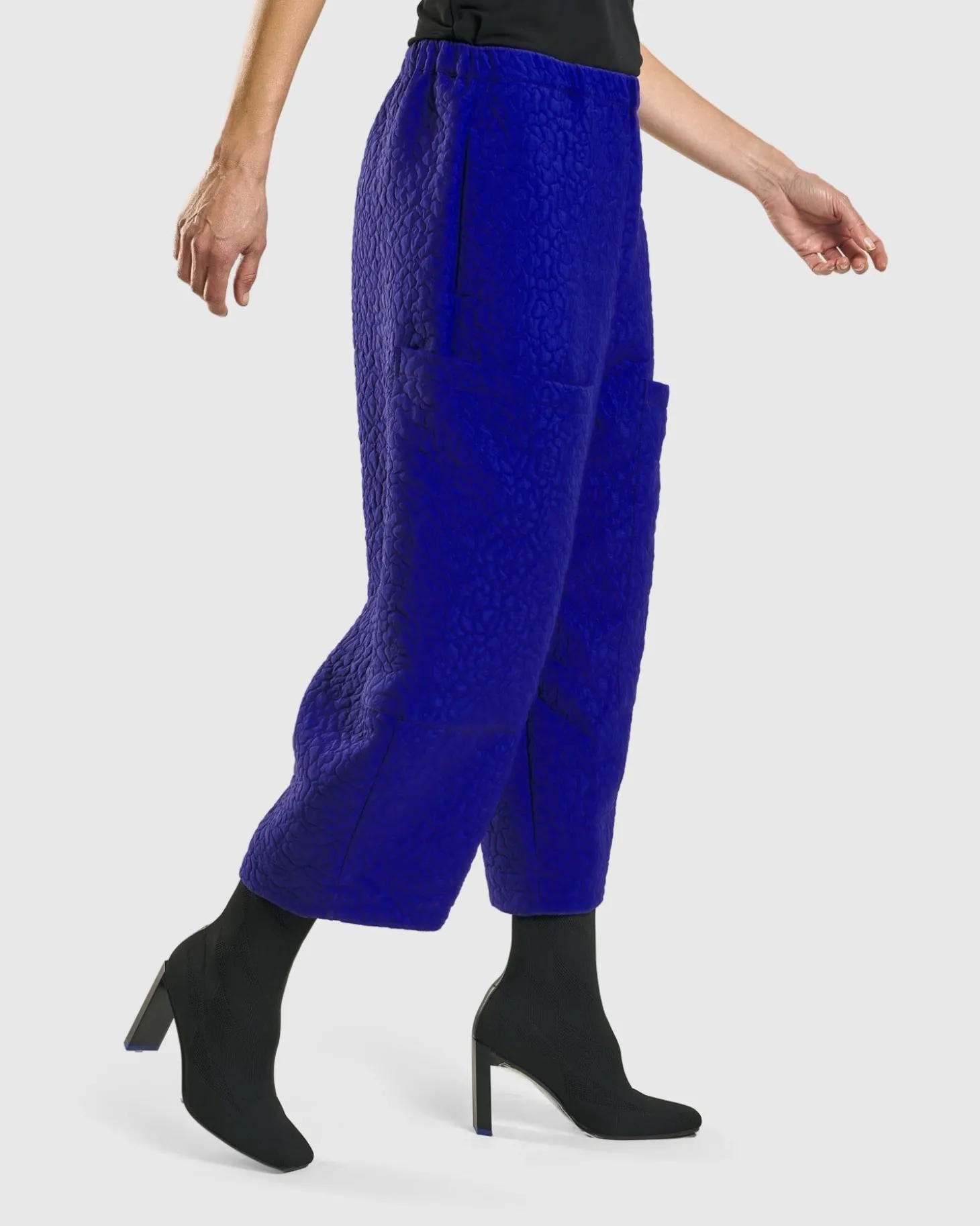 Jacquard Tapestry Pants, Royal