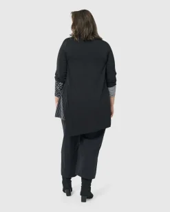 Josie Swing Tunic Top, Mono