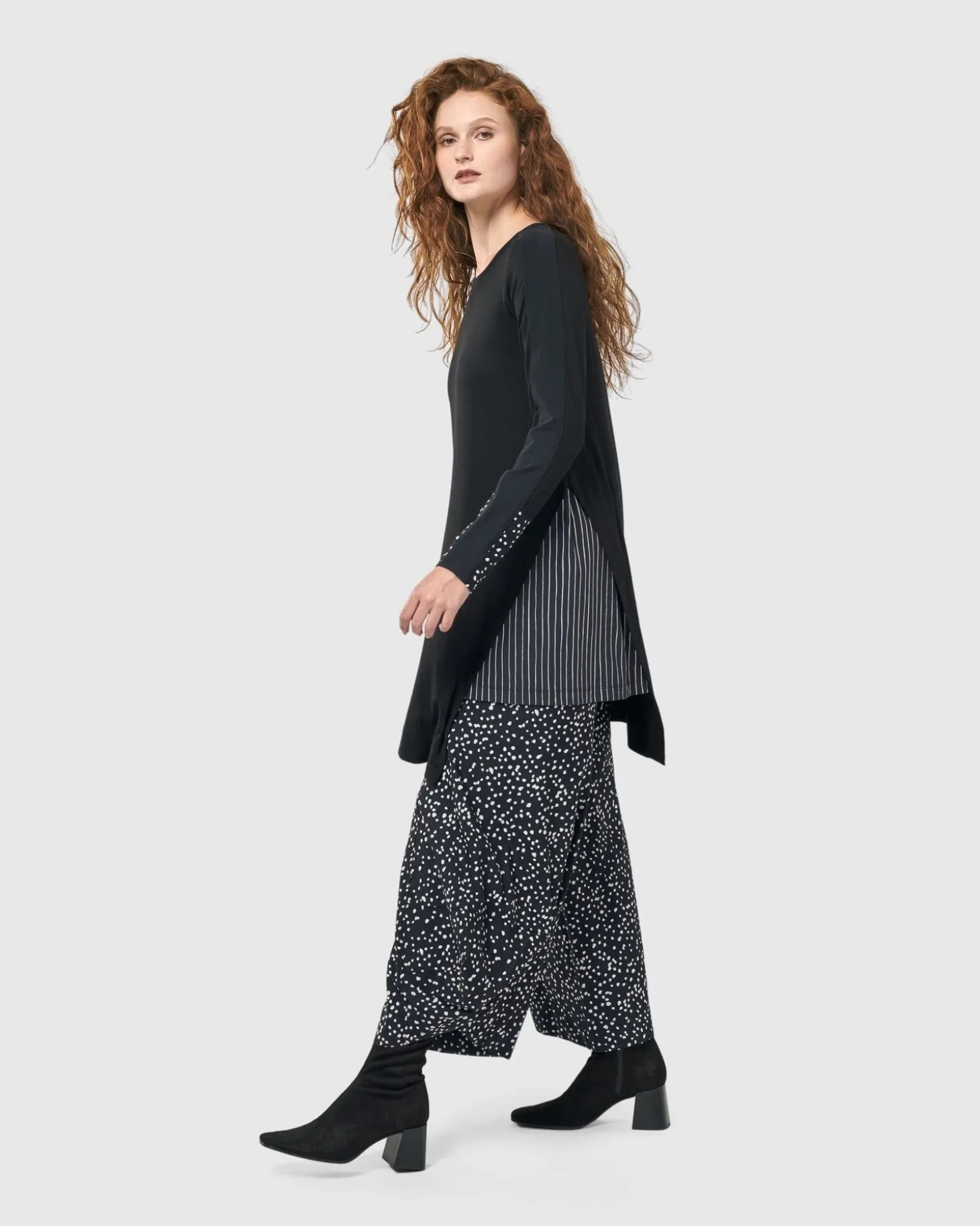 Julee Punto Pants, Dots