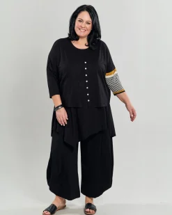 Kenna Crop Cardigan, Circles